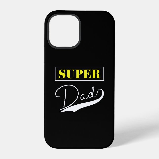 Funda Para iPhone Super Papá (Reverso )