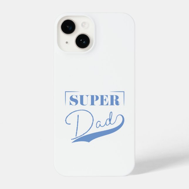 Funda Para iPhone Super Papá (Reverso )