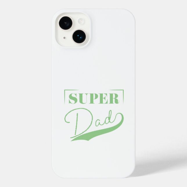 Funda Para iPhone Super Papá (Reverso )