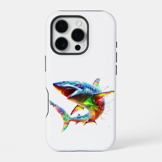 Funda Para iPhone Super Tiburón (Reverso )