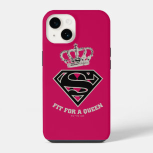 Funda Para iPhone 14 Supergirl S-Escudo "Ajuste Para Una Reina"