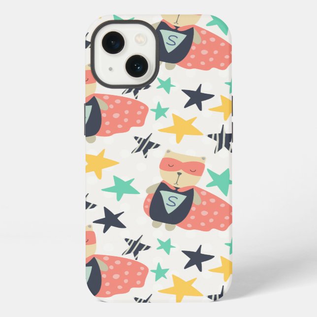 Funda Para iPhone Superhéroe Estelar (Reverso )