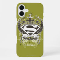 Superman Stylized | Logotipo de honor, verdad y ju