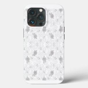 Funda Para iPhone 13 Pro Superposición de cuadrícula transparente – Textura
