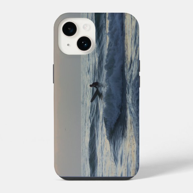 Funda Para iPhone Surfer espera estuche para iPhone Funda-Mate (Reverso )