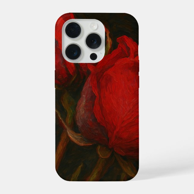 Funda Para iPhone Susurros de Carmesí (Reverso )