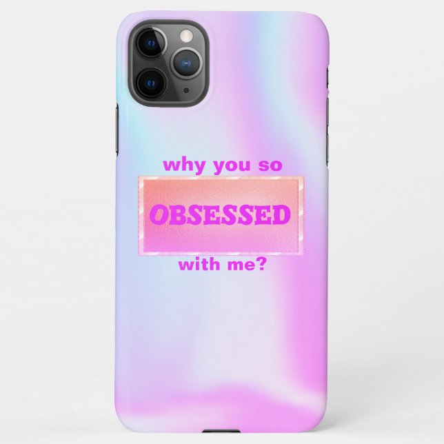 Funda Para iPhone Sweet Girly Holographic (Reverso)