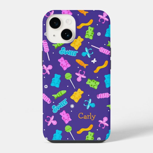 Funda Para iPhone Sweet Gummy Candy (Reverso )