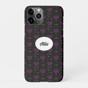 Funda Para iPhone 11Pro Sweet romantic valentine heart