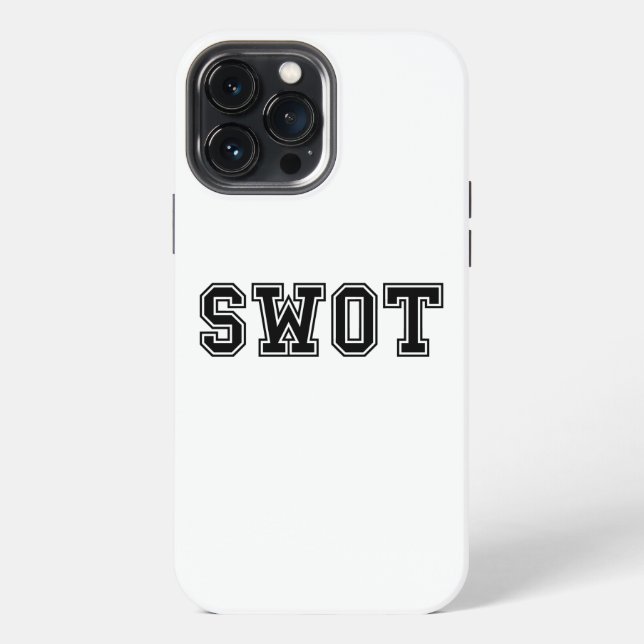 FUNDA PARA iPhone SWOT (Reverso )