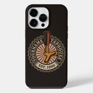 Funda Para iPhone 14 Pro Max Taberna cervecería artesanal de grifo de cerveza p
