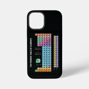 Funda Para iPhone 12 Mini tabla periódica de los elementos