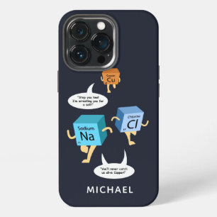 Funda Para iPhone 13 Pro Tabla Periódica de Química Novedad para Profesores