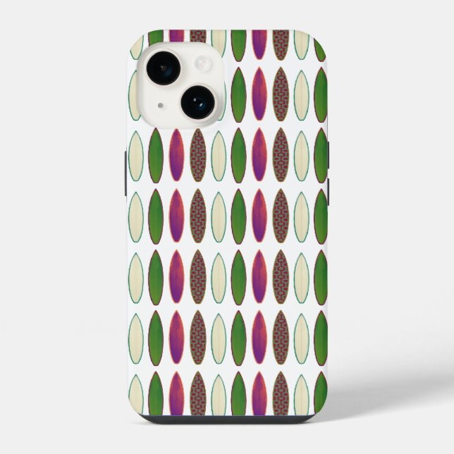 Funda Para iPhone tablas de surf patrones geniales (Reverso )
