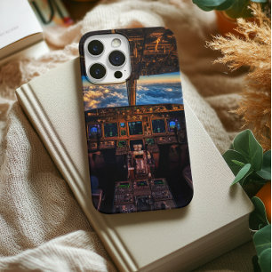 Tablero de mando de cabina de avión personalizado