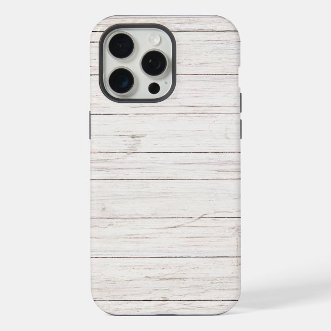 Funda Para iPhone tablones de madera (Reverso )