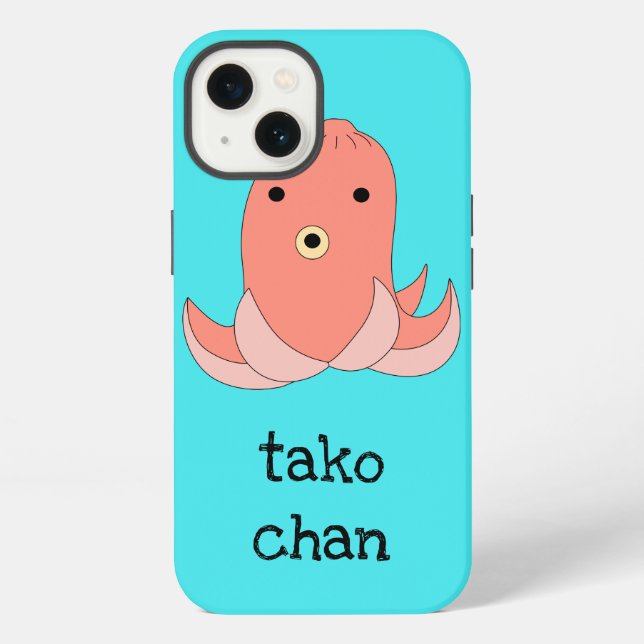 Funda Para iPhone Tako-chan (Reverso )