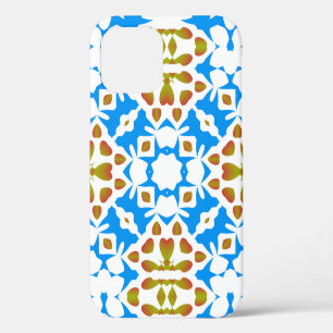 Funda Para iPhone 12 Talavera mexicana ornamental tradicional. Universa