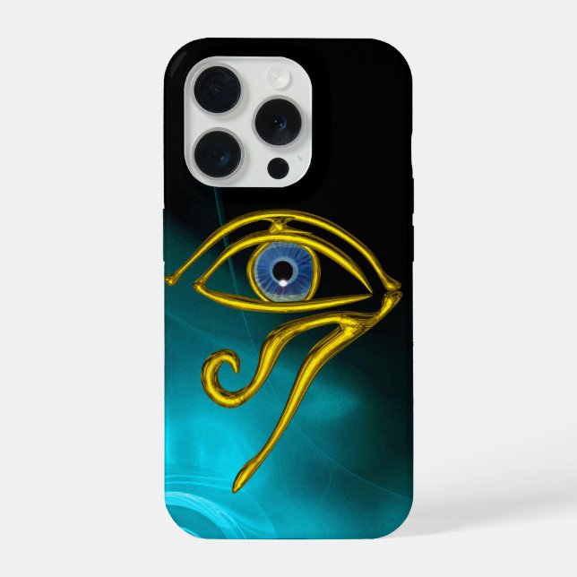 FUNDA PARA iPhone TALISMÁN AZUL (Reverso )