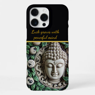 Funda Para iPhone 16 Pro Max Talla budista: hojas y orbes intrincados