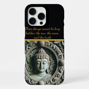 Funda Para iPhone 16 Pro Max Talla de hoja y orbe budista AI
