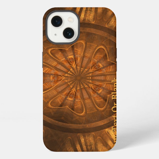 Funda Para iPhone Talla en madera (Reverso )