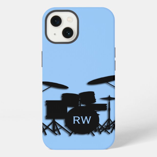 Funda Para iPhone Tambores Monogram (Reverso )