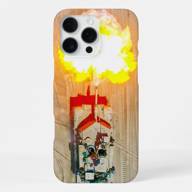Funda Para iPhone TANQUE DE COMBATE – M1 Abrams (Reverso )