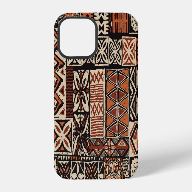 Funda Para iPhone Tapa Hawaiano: Parche Tribal (Reverso )