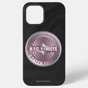 Funda Para iPhone 12 Pro Max Tapas de Alcantarillado Staten Island