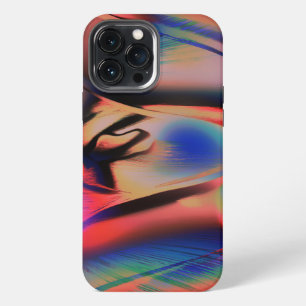 Funda Para iPhone 13 Pro Max Tarde artificial al atardecer, estilo inflado y cu