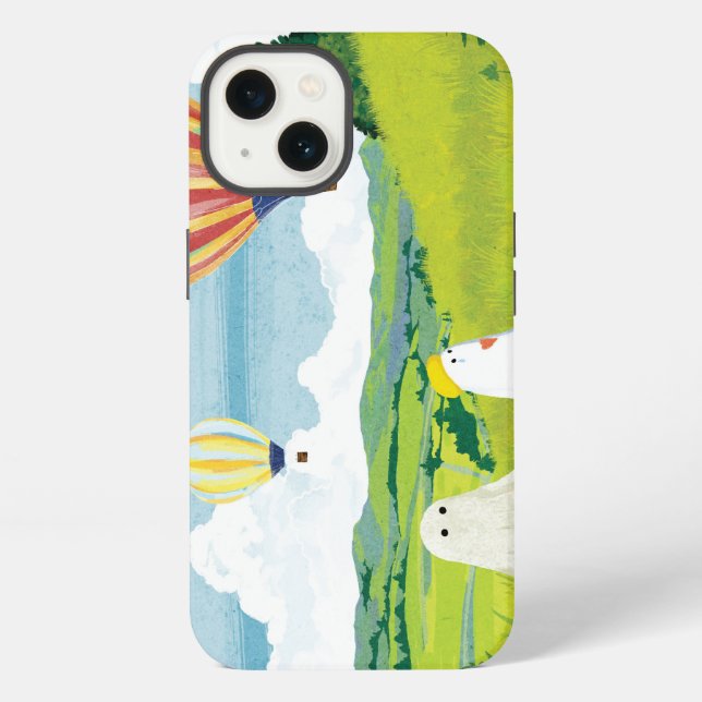 Funda Para iPhone Tarde perezosa (Reverso )