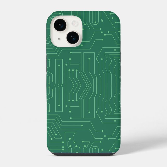 Funda Para iPhone Tarjeta de circuitos (Reverso )