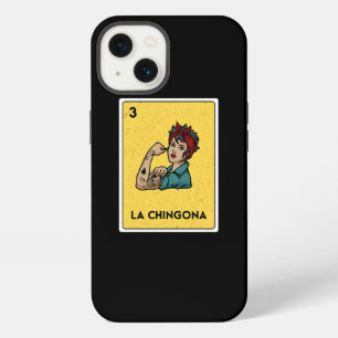 Tarjeta de jugadora de lotería mexicana de La Chin