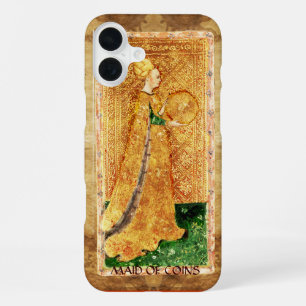 FUNDA PARA iPhone 16 PLUS TAROTES DE RENACIMIENTO ANTIGUO / HECHO DE MONEDAS