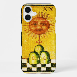 FUNDA PARA iPhone 16 PLUS TAROTS ANTIGUOS RENACIMIENTO 19 / EL SOL