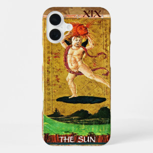FUNDA PARA iPhone 16 PLUS TAROTS ANTIGUOS RENACIMIENTO 19 / EL SOL