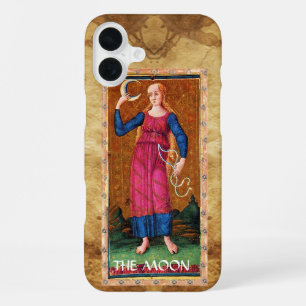 FUNDA PARA iPhone 16 PLUS TAROTS DE LA RENACENTISTA ANTIGUA 18 / LA LUNA