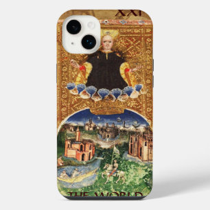 FUNDA PARA  iPhone 14 PLUS TAROTS DE LA RENACENTISTA ANTIGUA 21 / EL MUNDO