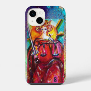 FUNDA PARA iPhone 14 TAROTS DE LAS SOMBRAS PERDIDAS / JUSTICIA