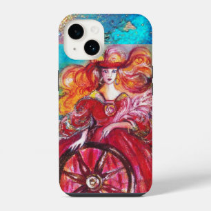 FUNDA PARA iPhone 14 TAROTS DE LAS SOMBRAS PERDIDAS / LA RUEDA DE LA FO
