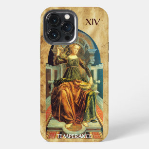 FUNDA PARA iPhone 13 PRO MAX TAROTS DE RENACIMIENTO ANTIGUO 14 / TEMPERANCIA