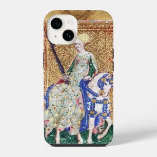 FUNDA PARA iPhone 14 TAROTS DE RENACIMIENTO ANTIGUO / DAMA DE ESPADAS