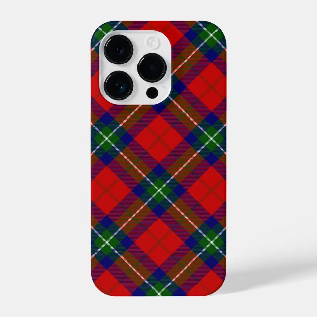 Funda Para iPhone Tartán de Ruthven dorado (Reverso )