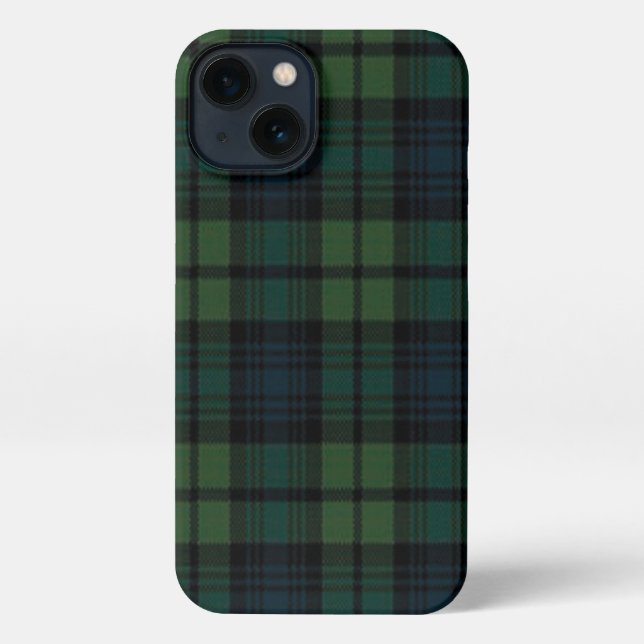 Funda Para iPhone Tartan Fabric iPhone 13 (Reverso )