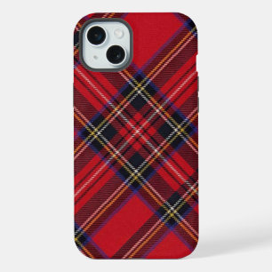 tartan Royal Stewart rojo negro a cuadros