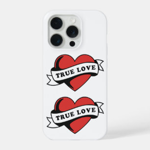 Tatuaje de corazón de amor verdadero Diseño de r