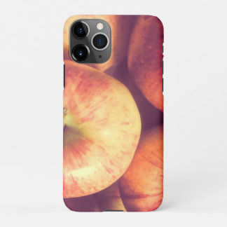 Funda Para iPhone 11Pro Tazón luminoso de manzanas rojas delgado