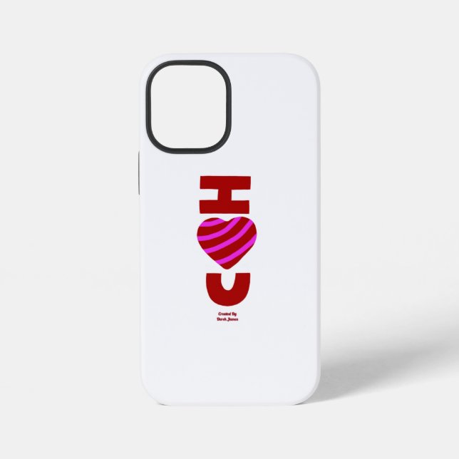 Funda Para iPhone Te amo iPhone Apple 12 Mini Funda (Reverso )