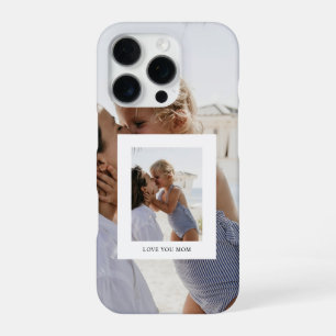 Funda Para iPhone 16 Pro "Te Amo Mamá Regalo de Foto